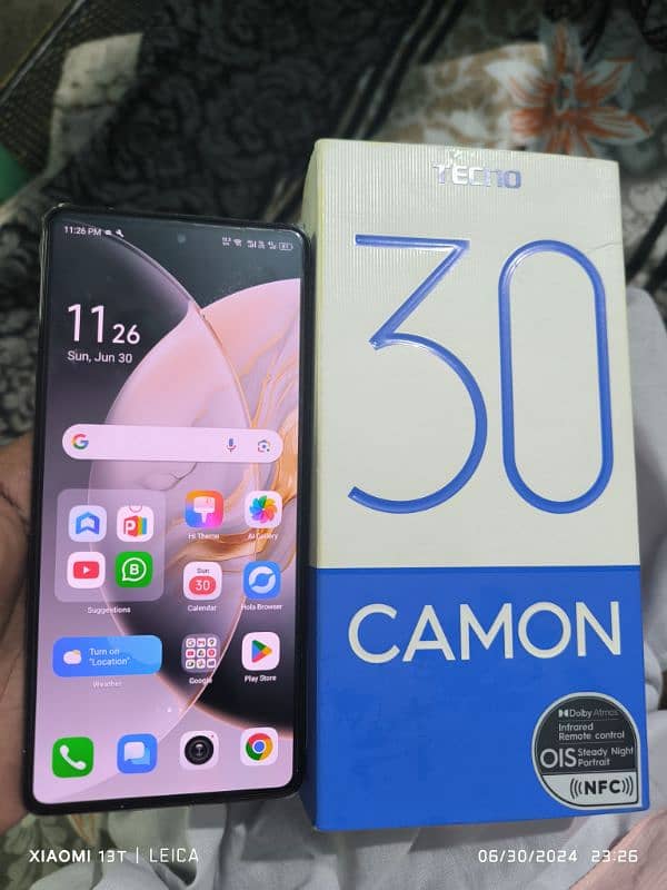 TECNO COMAN 30 12GB 256GB COMPLETE BOX 4