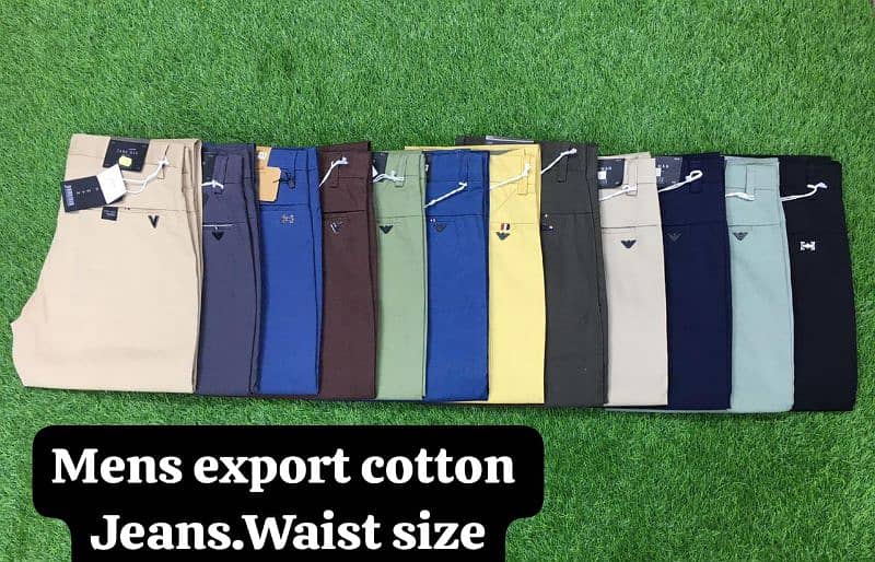 jeans and cotton pents 0