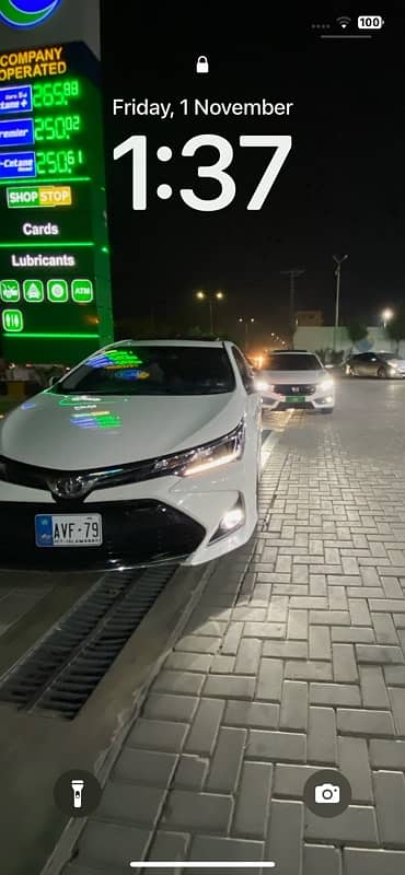 Toyota Altis Grande 2023  black interior 4