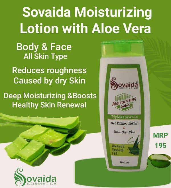 Soviada Moisturizing Lotion Retail 195 and Discount Price 160 4