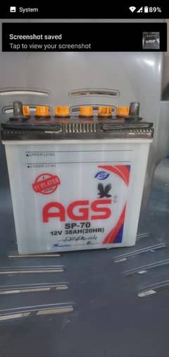 AGS SP-70 11plate battery perfect backup hai boht kam use hui hai