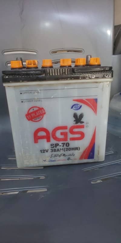 AGS SP-70 11plate battery perfect backup hai boht kam use hui hai 3