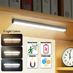 50CM LED Ultra Thin Rechargeable 3in1 Color Motion Sensor night light