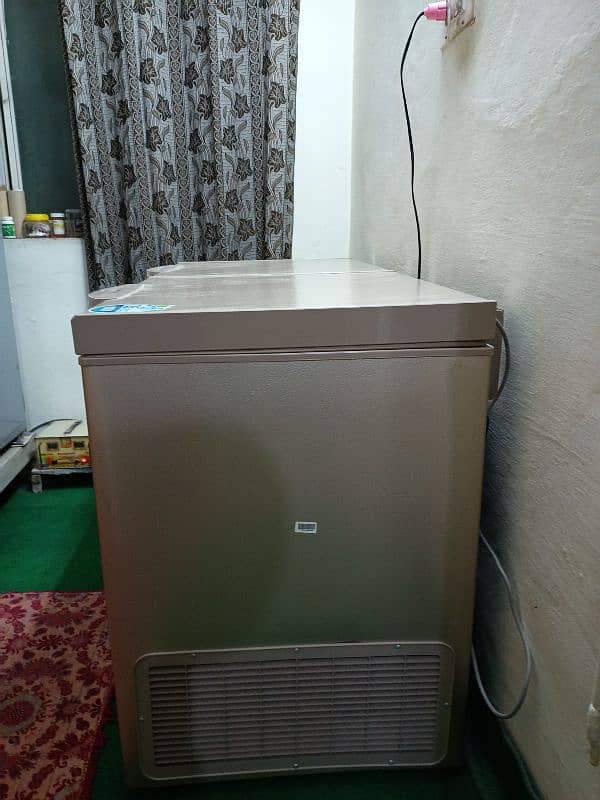 deep freezer 2 door 2