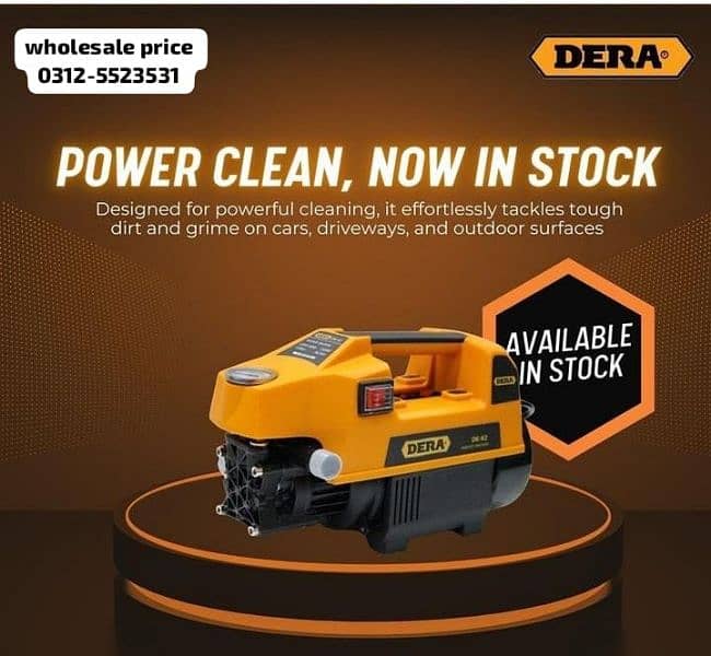 Dera induction motor high Pusure car washer 0