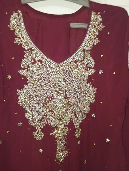 fancy dress shirt dupatta only 0