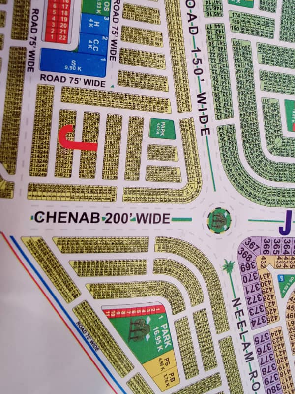 150 FIT ROAD ALL DUES CLEAR PLOT FOR SALE 5 MARLA LDA CITY LAHORE PHASE 1 JINNAH SECTOR 0