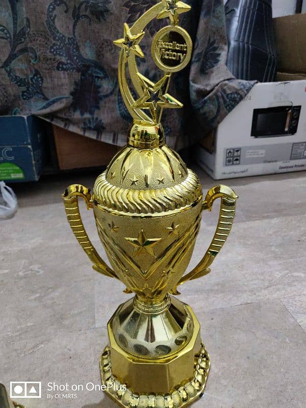 best gold trophy plastic and metal 2