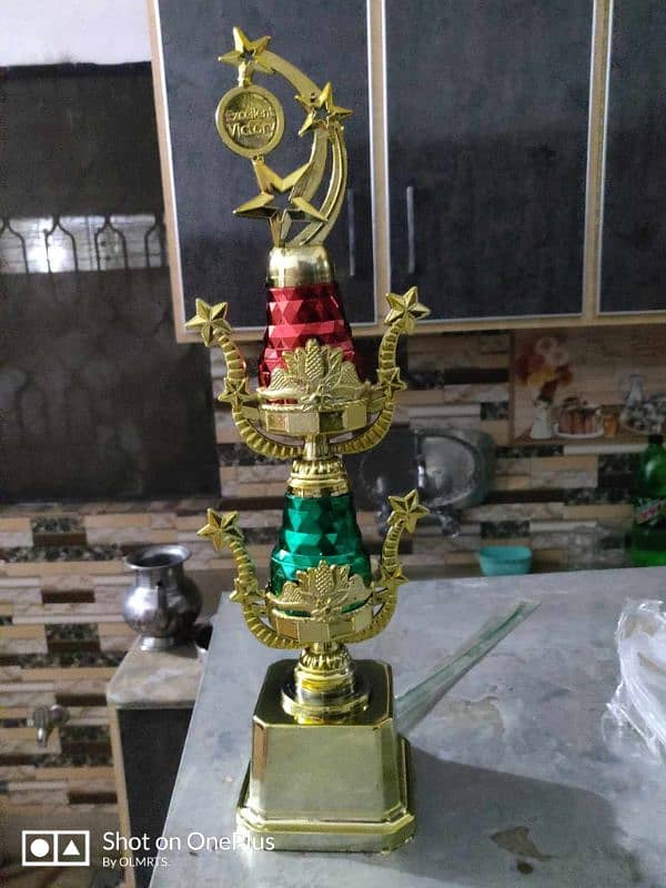 best gold trophy plastic and metal 9