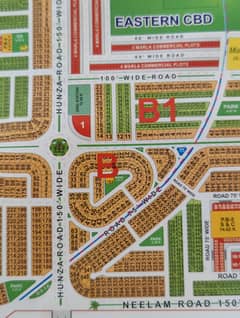 POSSESSTION PLOT ALL DUES CLEAR PLOT LDA CITY LAHORE PHASE 1 JINNAH SECTOR B BLOCK PLOT FOR SALE