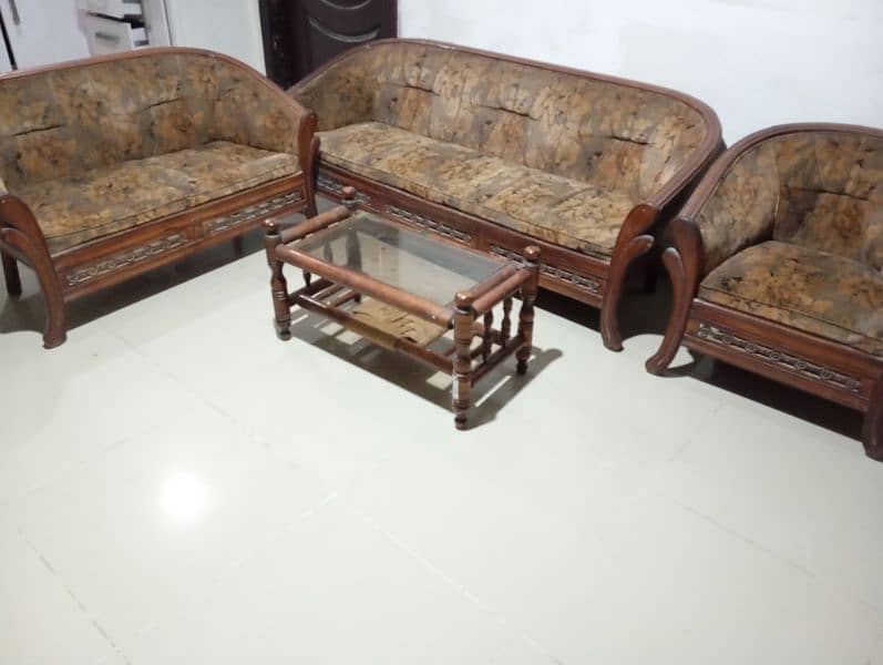 7 seater sofa set with table 1