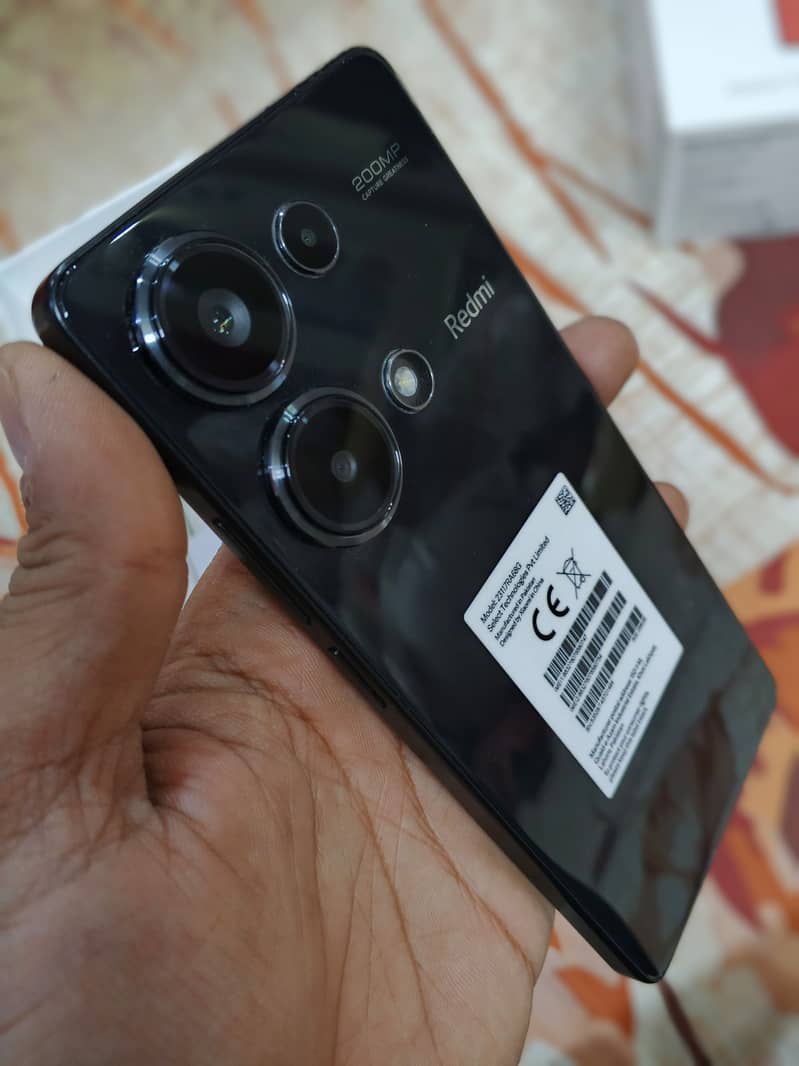 Redmi note 13 pro 8/256 box open 11 month worantyy contact 03161142266 7