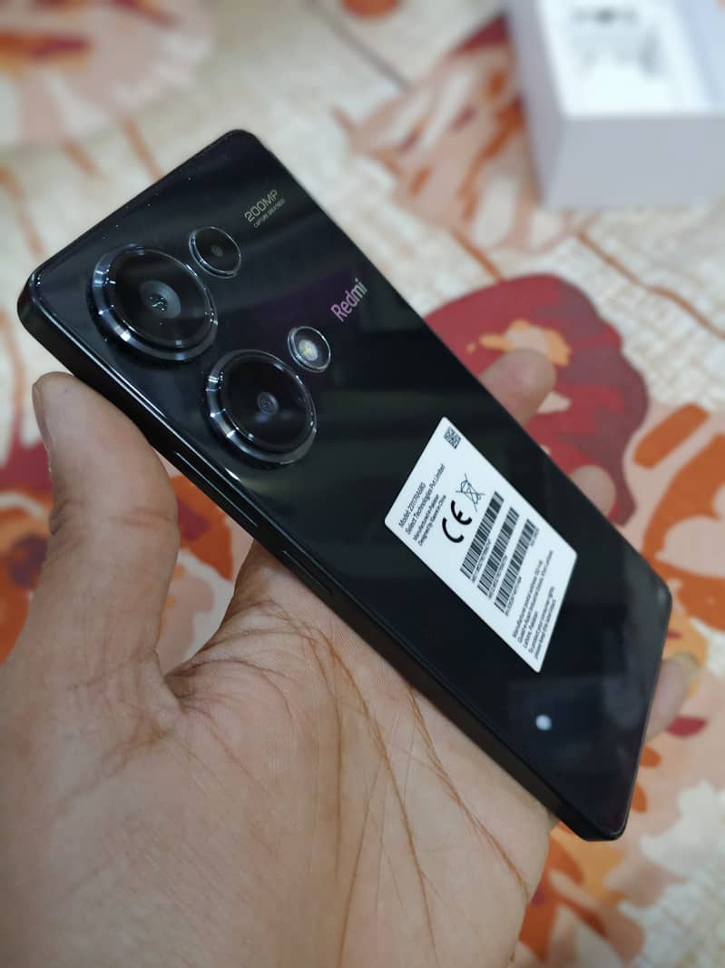 Redmi note 13 pro 8/256 box open 11 month worantyy contact 03161142266 8