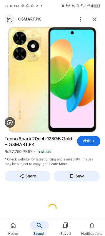 Tecno spark 20 c 4+4 128 ma 0