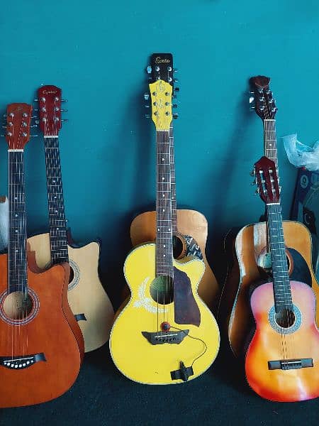 acoustic guitar (beginners guitar, advance guitar,electric guitar) 1