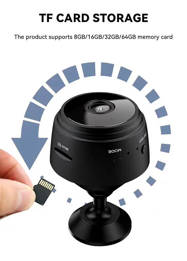 Mini WiFi, wireless surveillance  security monitoring camera, For Car 1