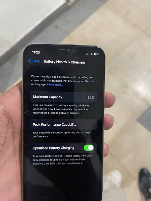 I Phone X pta approved 64gb 7