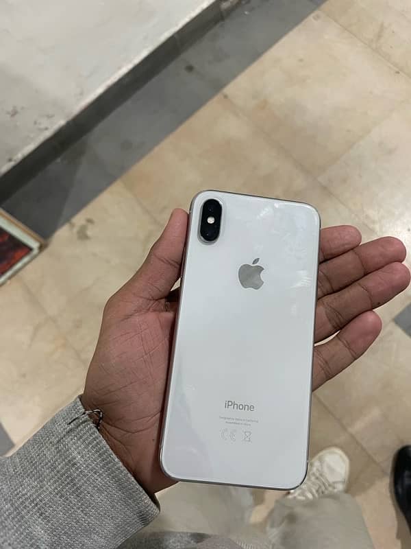 I Phone X pta approved 64gb 9