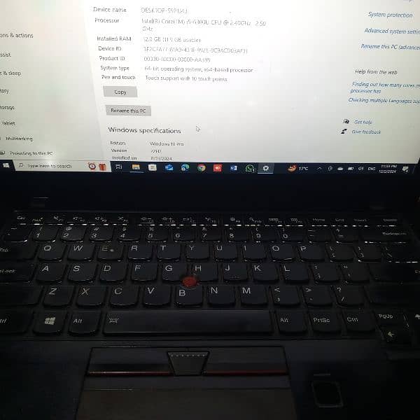 Lenovo T 460S Touch Secren i5 6th Generation 2