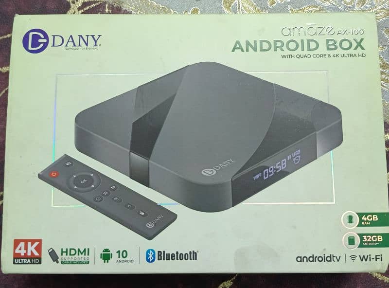 Dany Android box 4/32 . ( 4K) 0