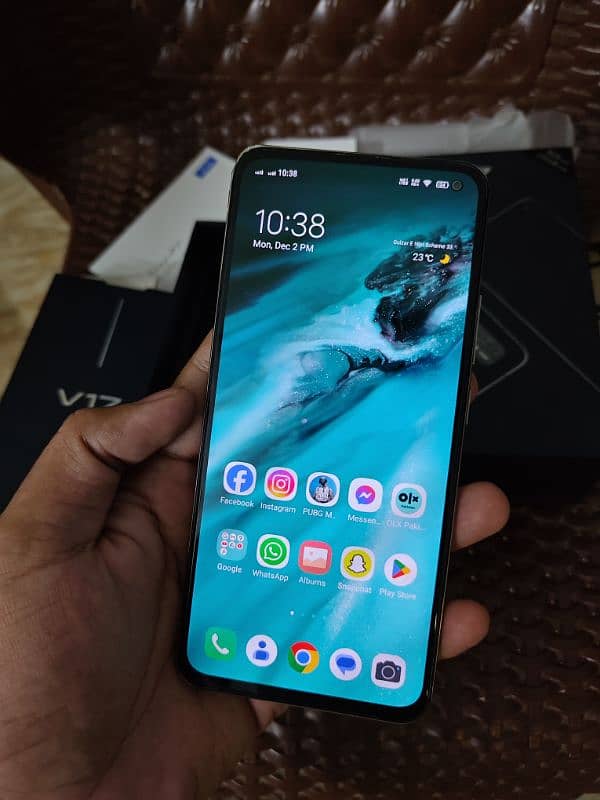 Vivo V17 (8gb 256gb) Complete Box 7