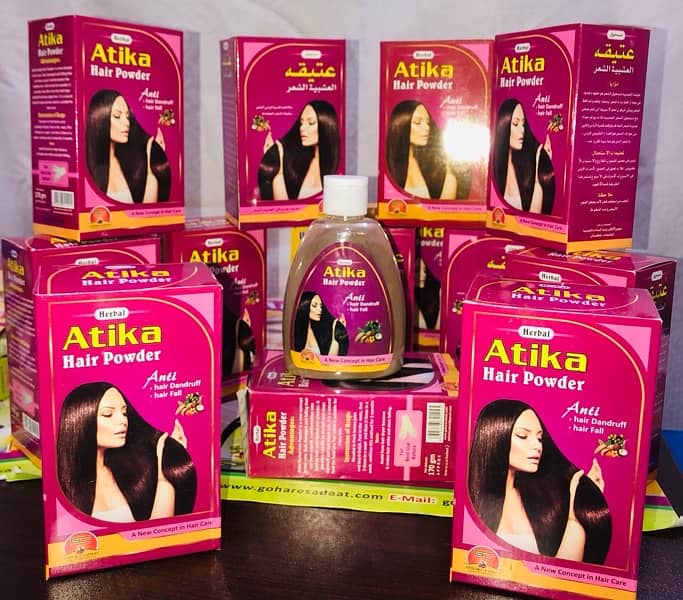 Atika Hair Powder - 100% Herbal Product 0