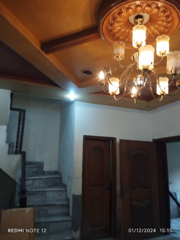 5 MARLA MARBLE HOUSE FOR SALE IN JOHAR TOWN NEAR ALLAH HO CHOWK 0