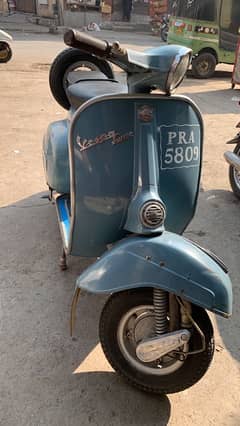 vespa scooter 1969 model total original