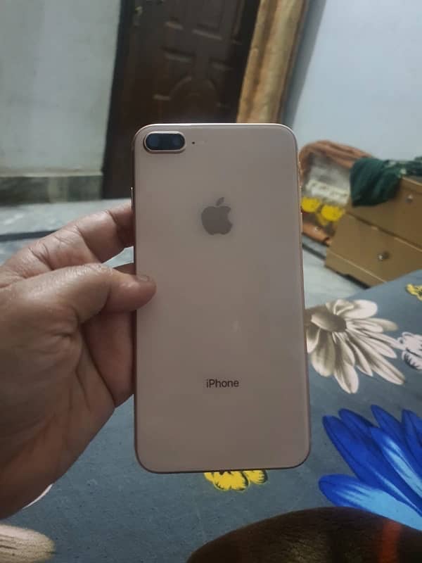 I phone 8 plus pta approved h 256 gb h 0