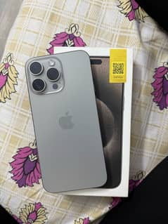 iPhone 15 Pro Max 256GB Mercantile PTA APPROVED Natural Titanium