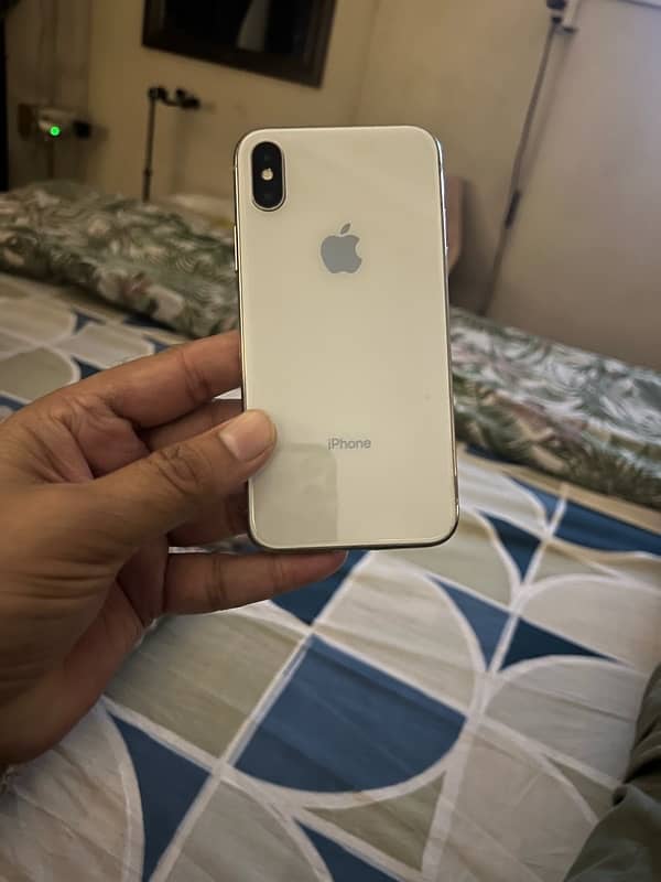 IPHONE X 64GB MEMOREY PTA APPROVED 0