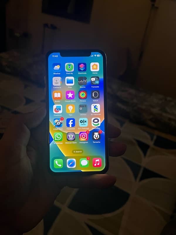 IPHONE X 64GB MEMOREY PTA APPROVED 1