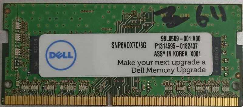 RAM 8GB PC4 3200 Speed, Pulled Original 1