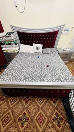 Imported wooden bed set