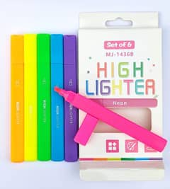 fancy stationery cute highlighter