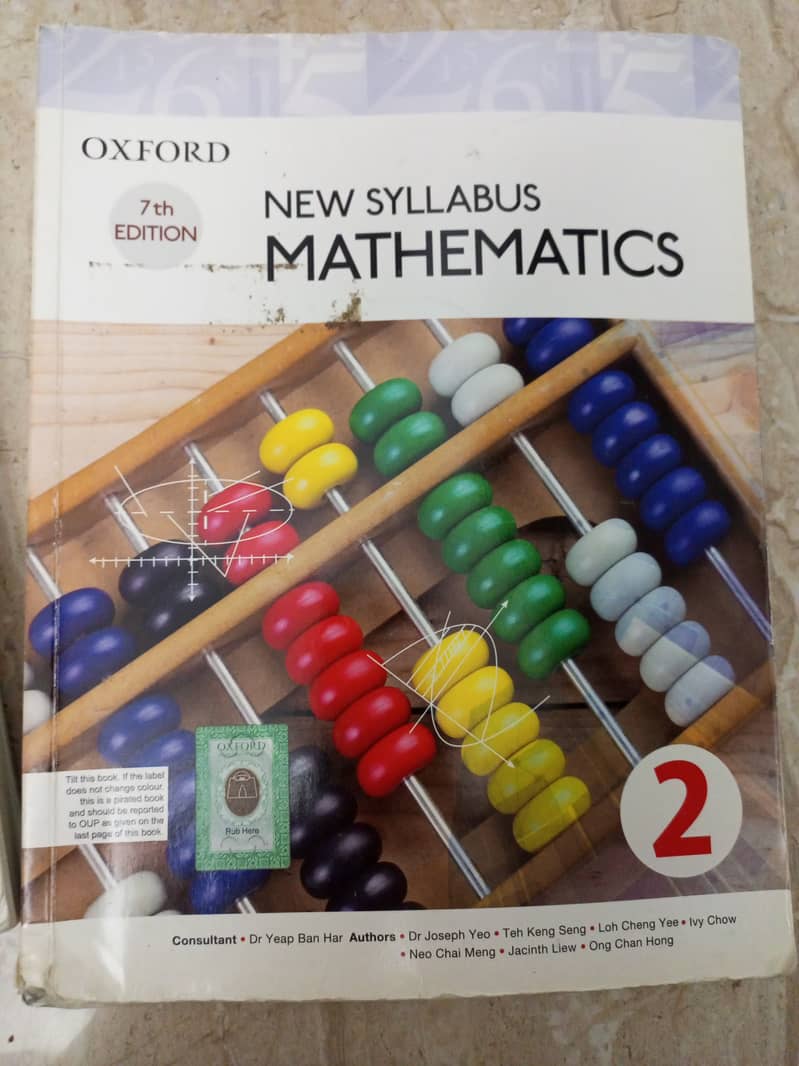 new syllabus mathematics 7th edition book 1,2,3 and 4 1