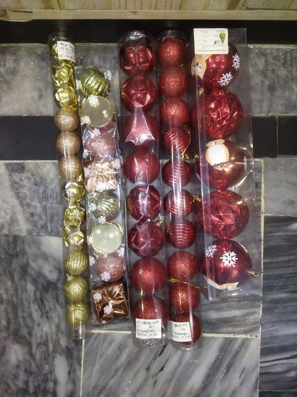 Christmas tree and decor items 13