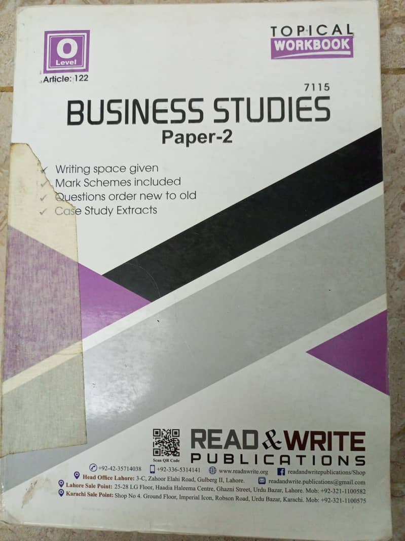 olevel studies topical workbook 1