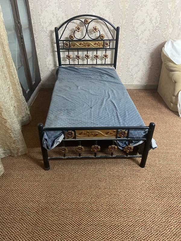 Two single bed (iron) 3