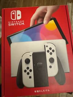 nintendo switch oled (white)