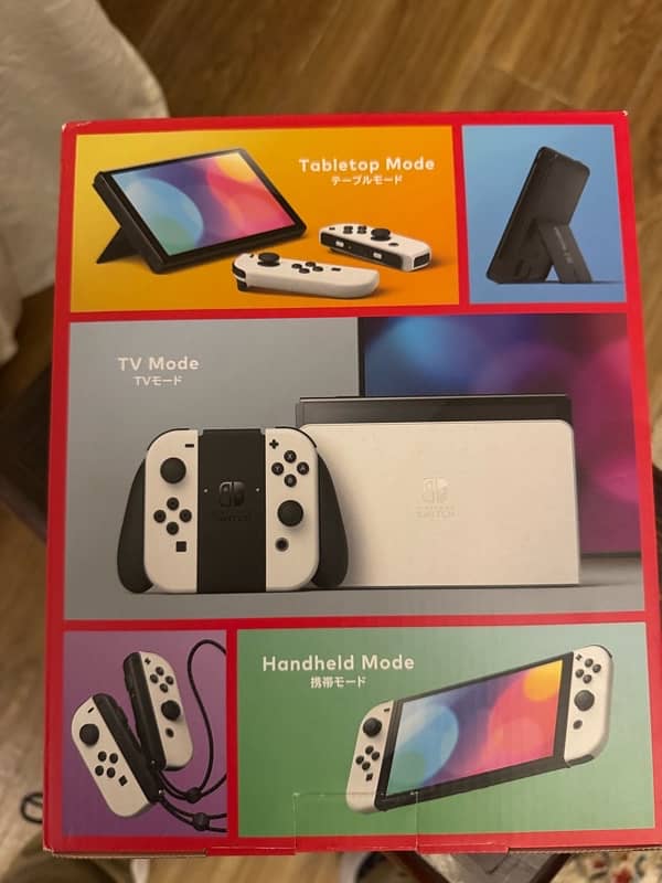 nintendo switch oled (white) 2