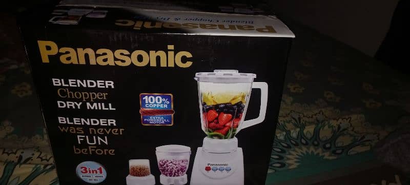 Panasonic Juicer 3 in 1 0