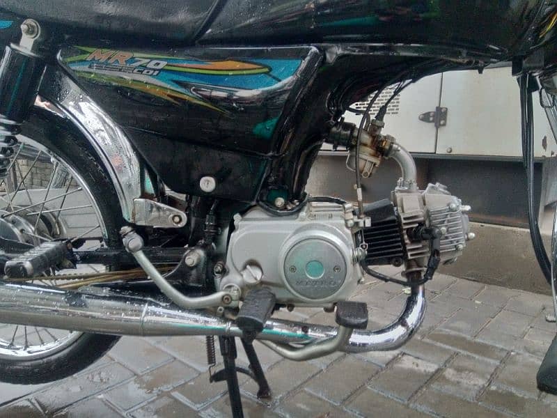 Metro MR 70cc (2021 Model) Black colour Urgent Sale 3