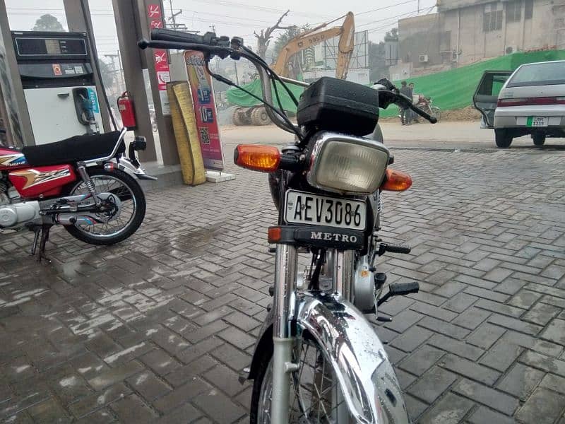 Metro MR 70cc (2021 Model) Black colour Urgent Sale 5