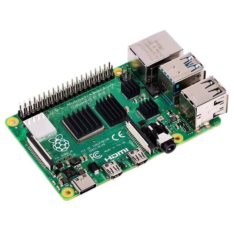 Raspberry Pi 4 Model B - 4GB RAM with Case, Fan, and Heatsink 3