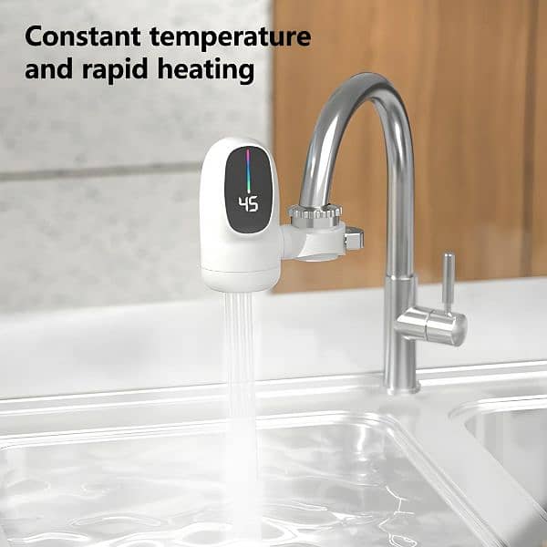 3000W Instant Electric Hot Water Heater Faucet Digital Display Heating 8