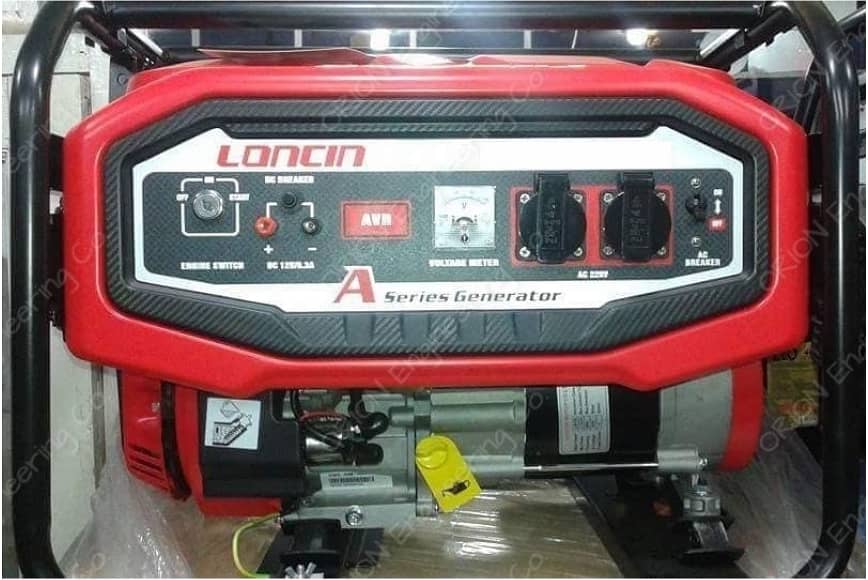 BARGAIN: Loncin LC5500DA 3.1 Kva - Petrol and Gas generator 2