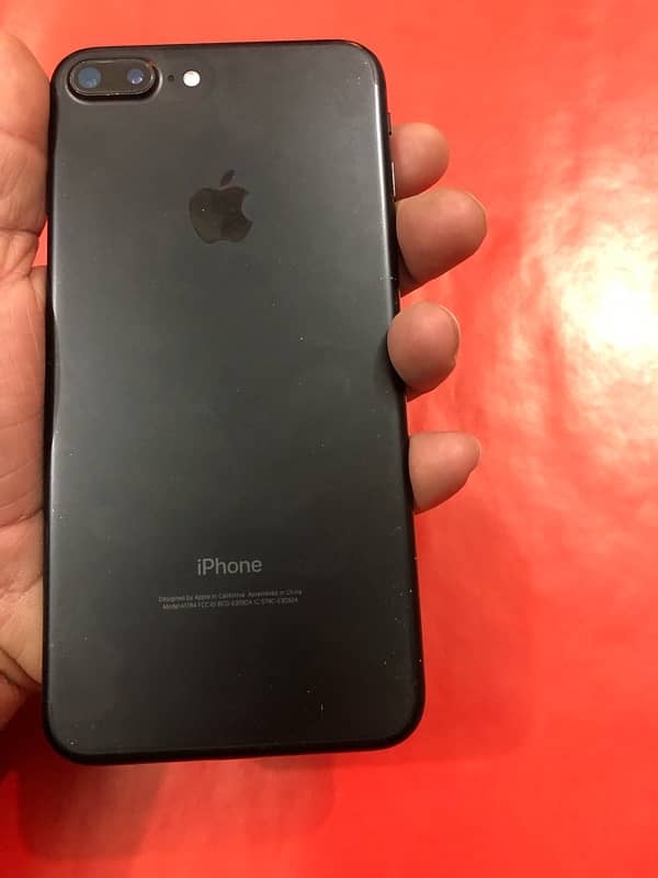 Iphone 7plus 128 GB official PTA approved 9