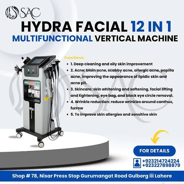 Hydra facial And laser hair removal 6