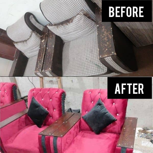 OLD SOFA REPAIRING AVAILABLE 03145059454 1